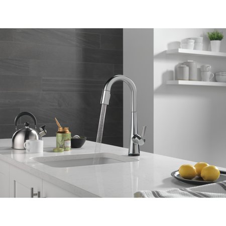 Delta Monrovia: Single Handle Pull-Down Bar/Prep Faucet With Touch2O Technology 9991T-AR-PR-DST